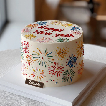 原创2026新年主题鲜奶蛋糕（九）