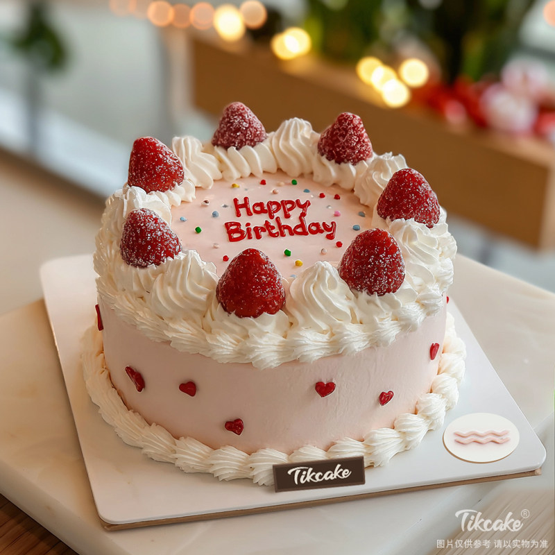 原创水瓶座主题水果鲜奶蛋糕四（1.20-2.18）