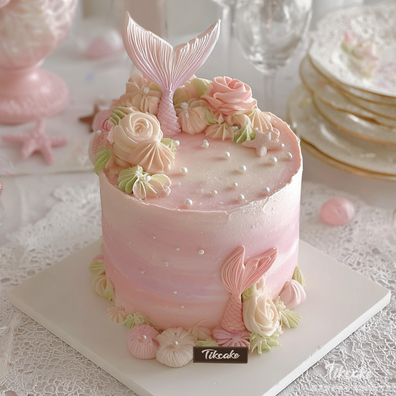 原创双鱼座主题鲜奶蛋糕九（2.19-3.20）