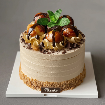 原创小清新巧克力鲜奶蛋糕