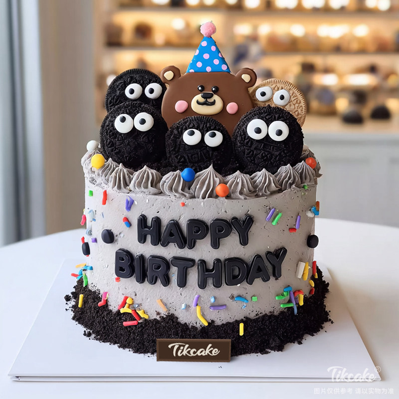 原创饼干主题鲜奶蛋糕（二）