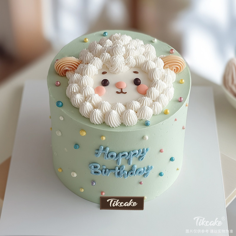 原创白羊座主题鲜奶蛋糕十四（3.21-4.19）