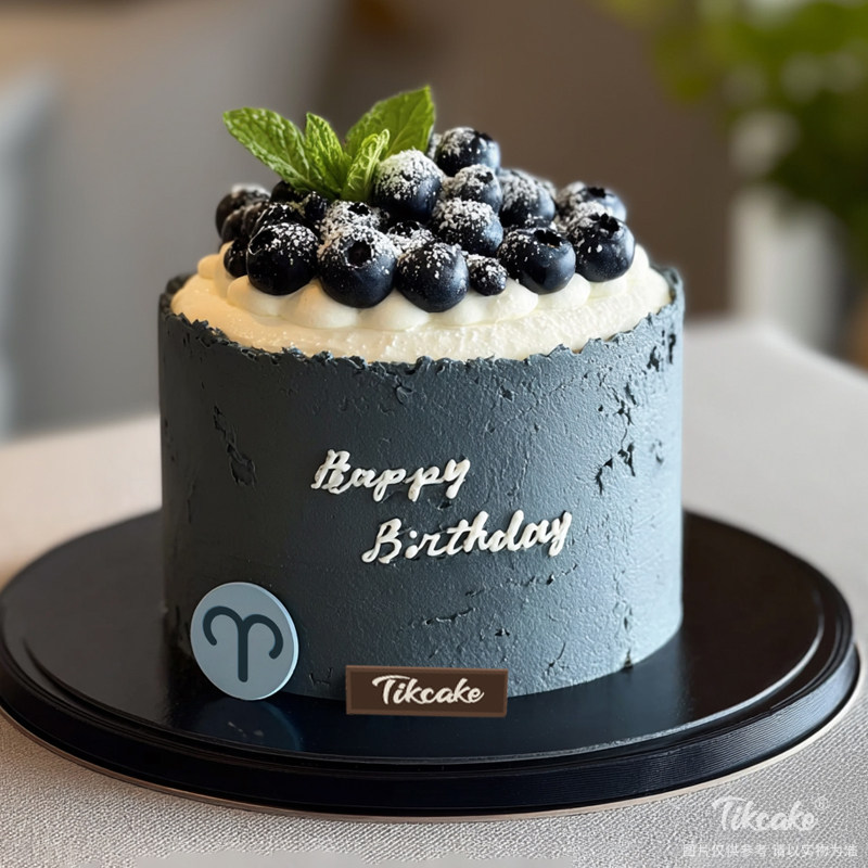 原创白羊座主题水果鲜奶蛋糕二（3.21-4.19）