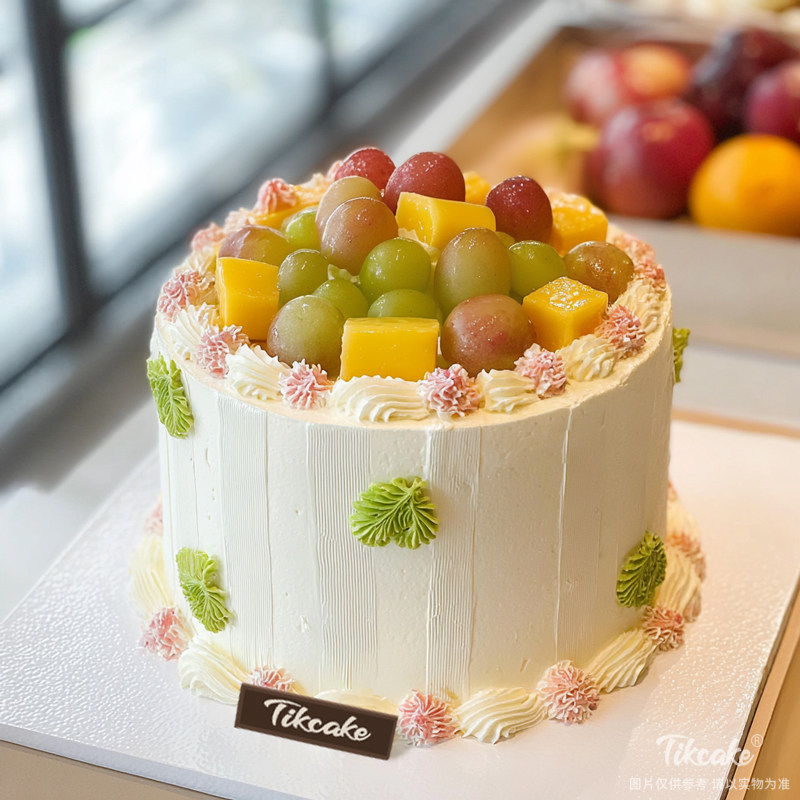 原创简约水果鲜奶蛋糕（三十四）