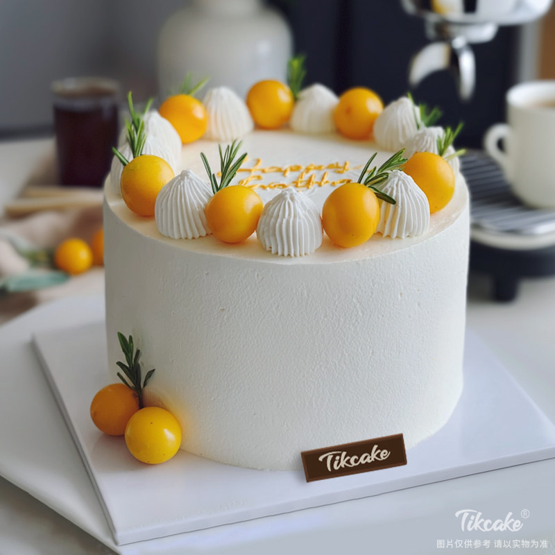 原创简约水果鲜奶蛋糕（三十七）