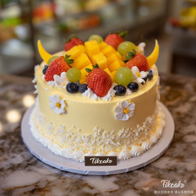 原创金牛座主题水果鲜奶蛋糕四（4.20-5.20）