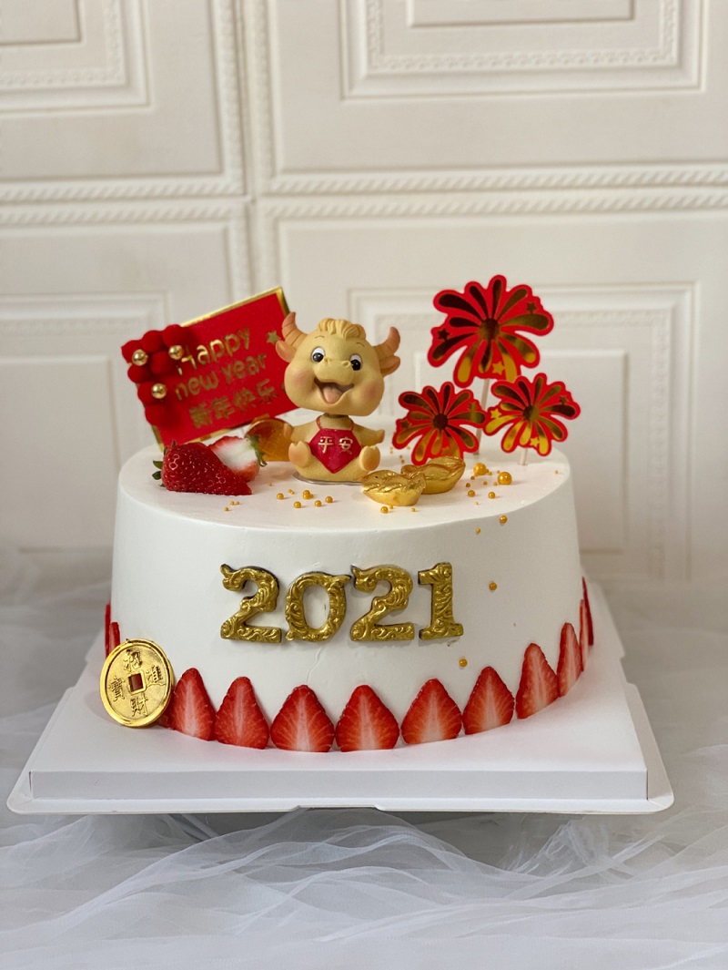 2021新年主题蛋糕-tikcake蛋糕网